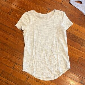 lululemon athletica White Short Sleeve Top